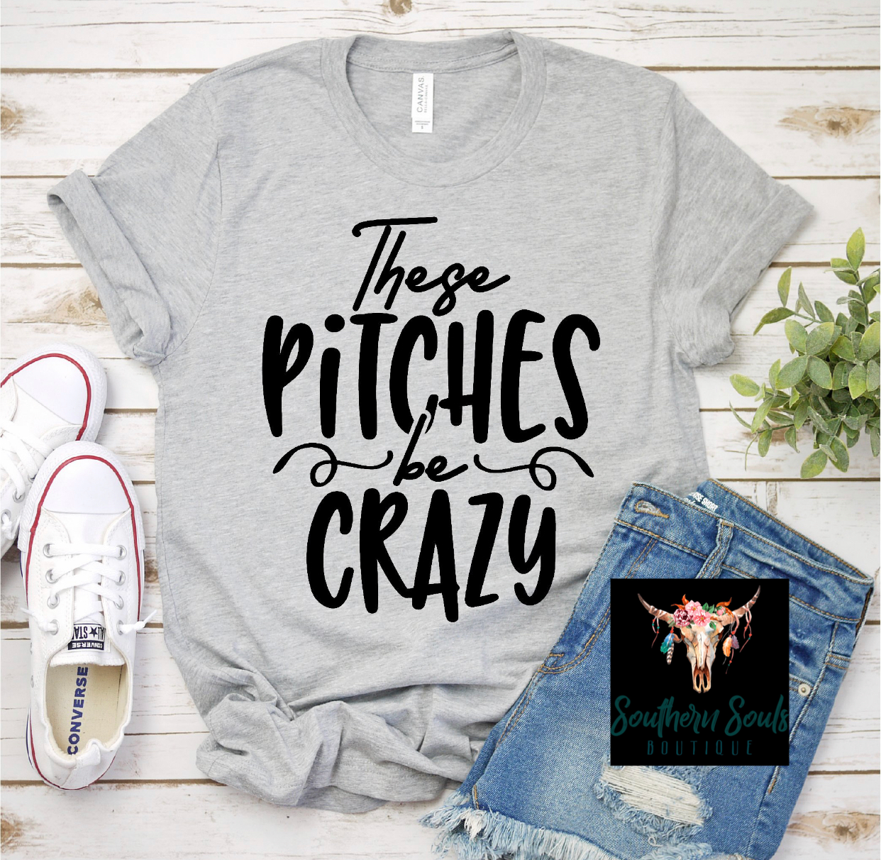 These Pitches Be Crazy T-Shirt