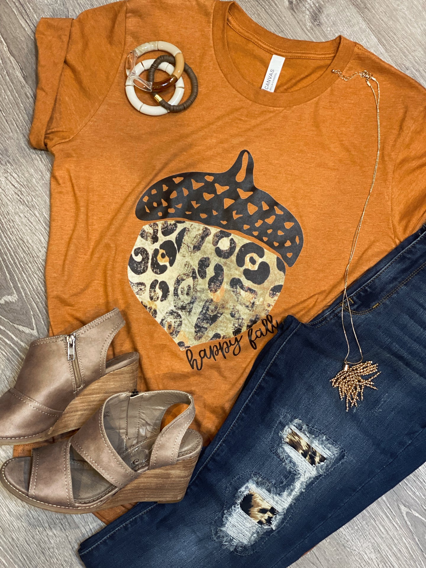 Happy Fall Acorn T-Shirt